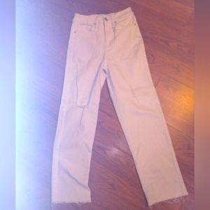 YMI DREAM FIT White Denim Anklet Jean ( Size: 5/27)